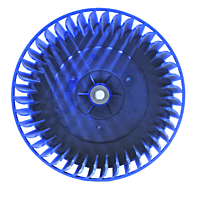 Turbina Evaporadora Largo 7 7/8 Ancho 7 3/4 1/2- 12100103000586