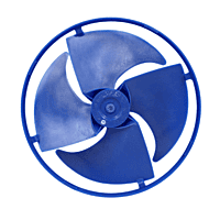 Aspa Condensador Para Minisplit Mirage  Largo 28.9 Ancho Aro 6.1cm Flecha 5/16 Rotacion CW -12100105000021