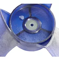 Aspa Condensador Para MiniSplit Mirage 1.5T, Largo 43cm, Ancho Aro 9cm, Flecha 3/8 - 12100105000051