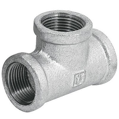 Tee sencilla, acero galvanizado, 1/2' - CG-701 / 47485