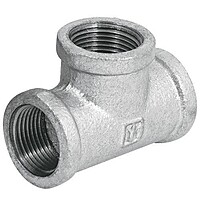 Tee sencilla, acero galvanizado, 1' - CG-703 / 47487 Tee sencilla, acero galvanizado, 1' - CG-703 / 47487