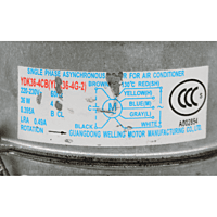Motor Evaporador Para Minisplit 3Ton,Ydk36-4Cv (Ydk-46-2), 220-230V,60Hz, 36W,4 Polos, 0.395A, - 13521311001