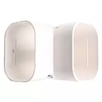 Kit de Canaletas PVC 3” Color Blanco Instalación de Aire Acondicionado 1mt, INCLUYE 3 Tramos de 1m, Entrada Pared, 2 Codos (1 Ajustable, 1 de 90°), 3 Coples, Ducto Flexible 24”, Salida Final - CXKC1M
