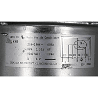 Motor Para Ventana Mirage 1Ton, Cj88B ( Ysk88-6B ), 220V,60Hz,88W,6 Polos,0.55A - 150113041