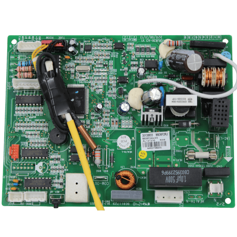 Tarjeta Electronica Evaporador Para Minisplit Mirage 1Ton, 220V, F/C, Cap. 1Mf 500V - 30138655