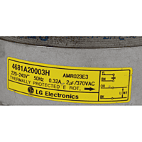 Motor Evaporador Para Minisplit Lg Ls-K182 Alt 2504 - 4681A20003H