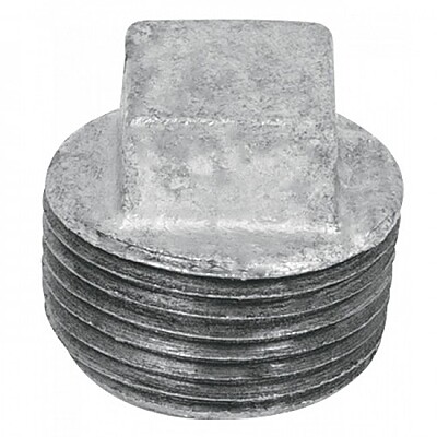 Tapón macho, acero galvanizado, 1/2' - CG-311 / 47494