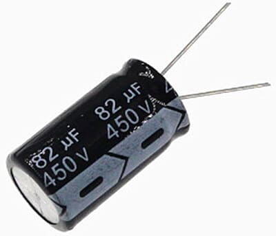 Capacitor Electrolitico 82 Mf 450 V - Cael82M450V