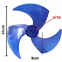 ASPA CONDENSADOR Largo 41cm, Ancho Aro 9cm, Flecha 5/16- 950070127