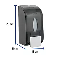 Dosificador de ABS para jabón líquido, humo, Foset - ABP-10H / 47934 Dosificador de ABS para jabón líquido, humo, Foset - ABP-10H / 47934