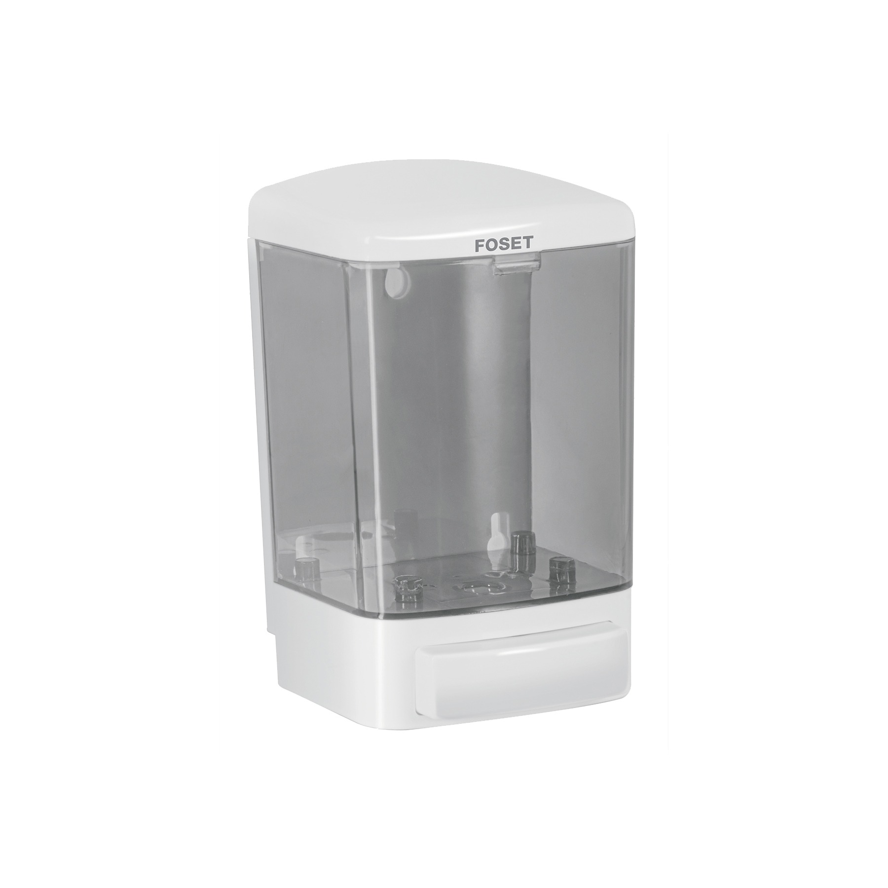 Dosificador para jabón líquido, blanco, Foset Basic - ABP-11B / 45742 Dosificador para jabón líquido, blanco, Foset Basic - ABP-11B / 45742