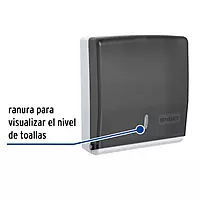 Dispensador de ABS para toallas de papel, humo, Foset - ABP-30H / 47936