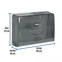Dispensador junior p/toallas de papel, humo, Basic - ABP-31H / 457411H