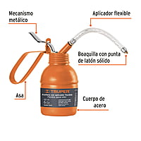 Aceitera de aplicador flexible, 180 ml (6 oz) - ACEF-180 / 14870 Aceitera de aplicador flexible, 180 ml (6 oz) - ACEF-180 / 14870