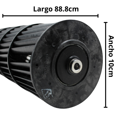 Turbina Minisplit Lg Modelo Vm242Hs Largo 68.8 cm Ancho 10 cm Opresor Interno - ADP73513401 Turbina Minisplit Lg Modelo Vm242Hs Largo 68.8 cm Ancho 10 cm Opresor Interno - ADP73513401