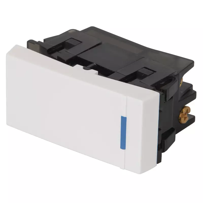 Interruptor de 3 vías, 1 módulo, línea Española,color blanco - APSE-EEB / 47048 Interruptor de 3 vías, 1 módulo, línea Española,color blanco - APSE-EEB / 47048