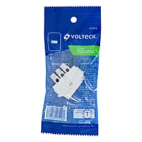 Interruptor de 3 vías con luz piloto, línea Italiana, blanco 48054 - APSEP-EIB