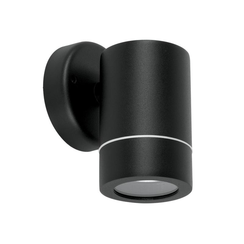 Arbotante de acento 1 spot negro, lámpara no incluida - 48143 - ARB-203S - Caja con 1 Pieza – Master 20