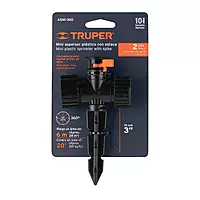 Aspersor mini de plástico, irrigación 360° - ASMI-360 / 12297