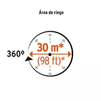 Aspersor agrícola 1', fundido en latón - ASP-1BR / 10317 Aspersor agrícola 1', fundido en latón - ASP-1BR / 10317