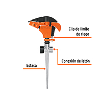Aspersor plástico dos vías, estaca de 11' - ASP-P11X / 10339 Aspersor plástico dos vías, estaca de 11' - ASP-P11X / 10339