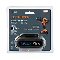 Batería ión Litio, 12 V para taladro TALI-12A2, 12333 - BAT-12A2 Batería ión Litio, 12 V para taladro TALI-12A2, 12333 - BAT-12A2