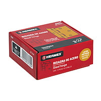 Bisagra cuadrada 3-1/2', acero latonado antiguo, redonda - BC-352R / 43247 Bisagra cuadrada 3-1/2', acero latonado antiguo, redonda - BC-352R / 43247