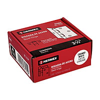 Bisagra cuadrada 3-1/2', acero cromo mate, plana - BC-353P / 43262 Bisagra cuadrada 3-1/2', acero cromo mate, plana - BC-353P / 43262