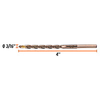 Broca para concreto, 3/16 x 4' - BCT-3/16X4 / 11200 Broca para concreto, 3/16 x 4' - BCT-3/16X4 / 11200