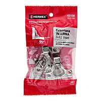Bolsa c/2 bisagras bidimensionales de 95°, cobertura interna - BIDI-95I / 43158 Bolsa c/2 bisagras bidimensionales de 95°, cobertura interna - BIDI-95I / 43158