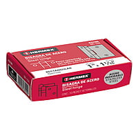 Bisagra rectangular 1', acero inoxidable - BR-104 / 43199 Bisagra rectangular 1', acero inoxidable - BR-104 / 43199