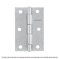 Bisagra rectangular 2', acero pulido - BR-200 / 43187 Bisagra rectangular 2', acero pulido - BR-200 / 43187