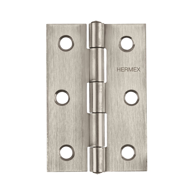 Bisagra rectangular 3', acero inoxidable - BR-304 / 43203 Bisagra rectangular 3', acero inoxidable - BR-304 / 43203