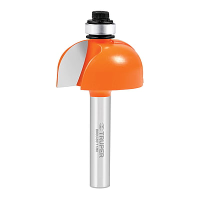 Broca para router, bocel cuarto, 1-1/8' con balero - BROU-BC1-1/8X / 11485
