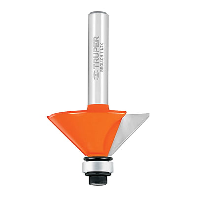 Broca para router, chaflán, 1-1/4' con balero - BROU-CH1-1/4X / 11468