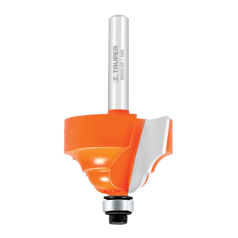 Broca para router, doble romana, 1-3/8' con balero - BROU-DR1-3/8X / 11481