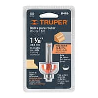 Broca para router, moldura clásica, 1-1/8' con balero - BROU-M1-1/8X / 11486
