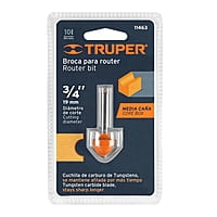 Broca para router, media caña, 3/4' - BROU-MC3/4 / 11463