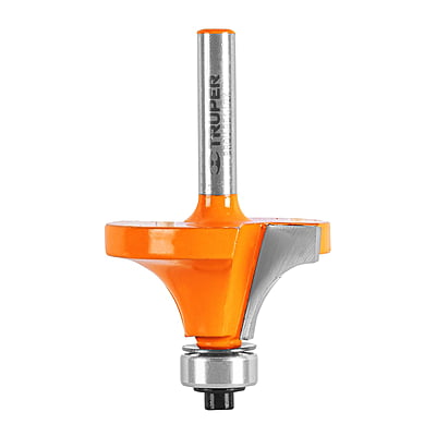 Broca para router, redondeado, 1-1/2' con balero - BROU-RD1-1/2X / 11471