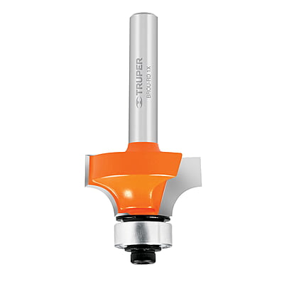 Broca para router, redondeado, 1' con balero - BROU-RD1X / 11469
