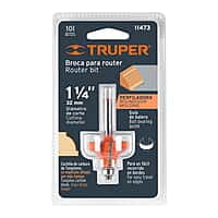 Broca para router, redondeado con moldura, 1-1/4' con balero - BROU-RM1-1/4X / 11473 Broca para router, redondeado con moldura, 1-1/4' con balero - BROU-RM1-1/4X / 11473