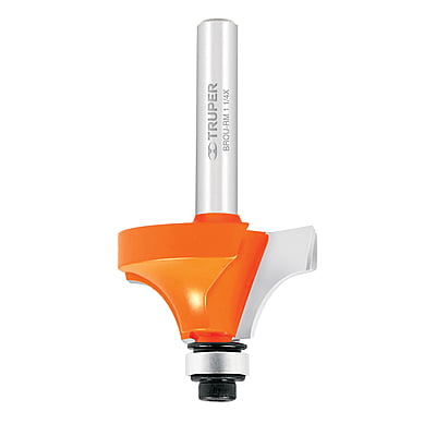 Broca para router, redondeado con moldura, 1-1/4' con balero - BROU-RM1-1/4X / 11473