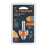 Broca para router, redondeado con moldura, 1' con balero - BROU-RM1X / 11472 Broca para router, redondeado con moldura, 1' con balero - BROU-RM1X / 11472