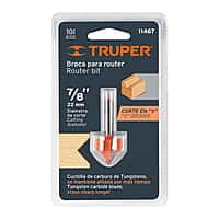Broca para router, corte en 'V', 7/8' - BROU-V7/8 / 11467 Broca para router, corte en 'V', 7/8' - BROU-V7/8 / 11467
