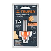 Broca para router, zafiro, 1-1/4', con balero - BROU-Z1-1/4X / 10675 Broca para router, zafiro, 1-1/4', con balero - BROU-Z1-1/4X / 10675