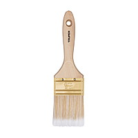 Brocha cerdas sintéticas,mango de madera, corte recto, 2-1/2 - BRT-2-1/2S / 13345 Brocha cerdas sintéticas,mango de madera, corte recto, 2-1/2 - BRT-2-1/2S / 13345