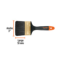 Brocha profesional, mango de plástico, 3', Truper Expert - BRT-3X / 17864