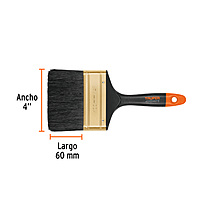 Brocha profesional, mango de plástico, 4', Truper Expert - BRT-4X / 17865 Brocha profesional, mango de plástico, 4', Truper Expert - BRT-4X / 17865