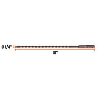 Broca SDS Plus 1/4 x 10' - BS-1/4X10 / 11266