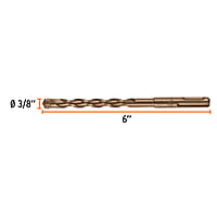 Broca SDS Plus 3/8 x 6' - BS-3/8X6 / 11272